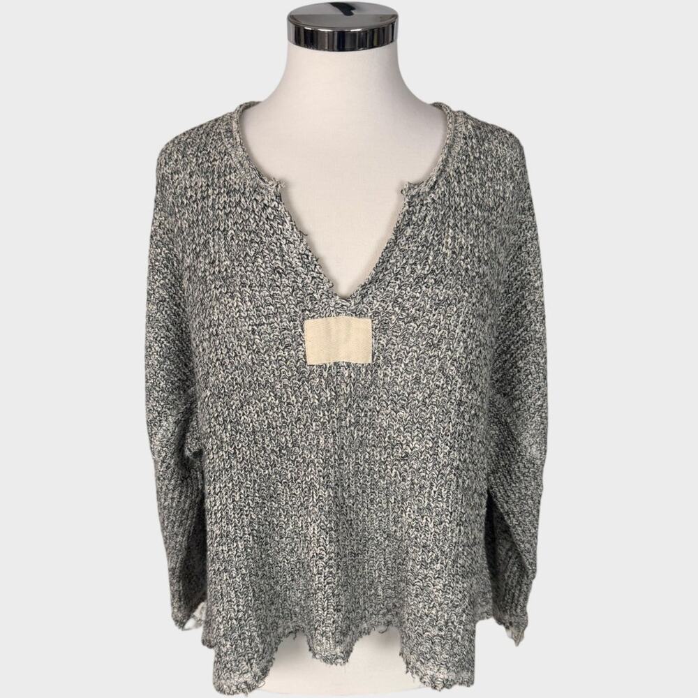 Vintage Havana Gray V-Neck Sweater